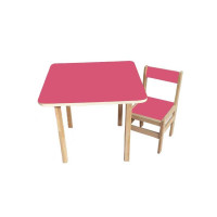 Столик зі стільцем Sofia (pink)